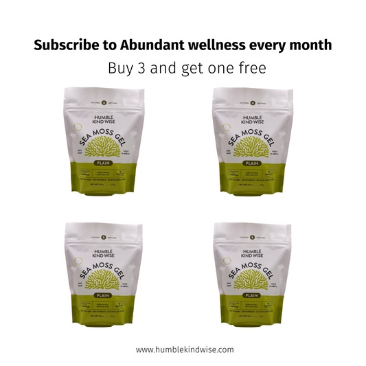Monthly HKW Caribbean Sea Moss Gel Subscription